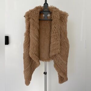 Yves Salomon Rabbit Fur Vest